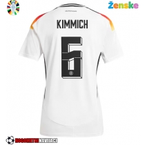 Ženske Nogometnih dresov Nemčija Joshua Kimmich #6 Domači EP 2024 Kratki rokavi